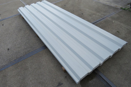 Nieuwe Damwandplaten Goosewing Grey plastisol
